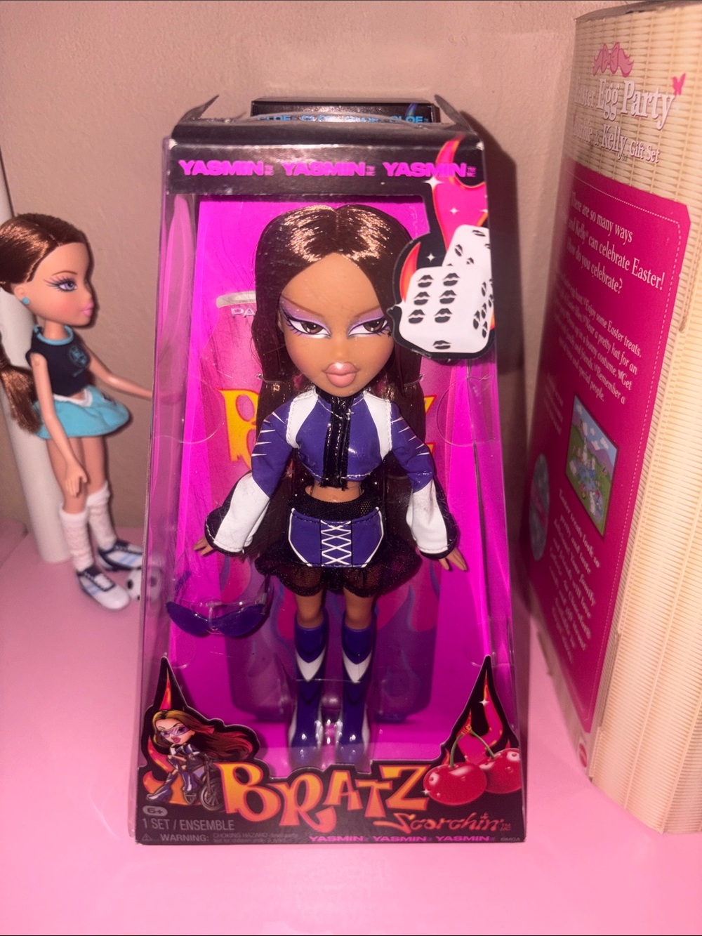 Bratz Yasmin scoarchin Doll in Purple & White Outfit just yasmin